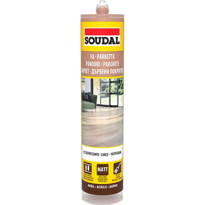 ПАРКЕТЕН УПЛЪТНИТЕЛ ЧЕРЕША 280 ML SOUDAL