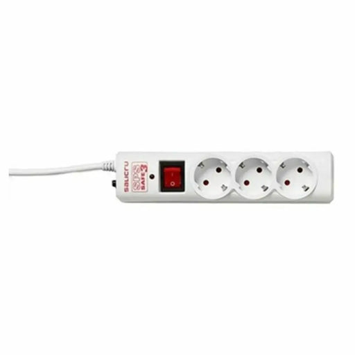 Табло с 3 гнезда с бутон за включване Schuko Salicru SPS