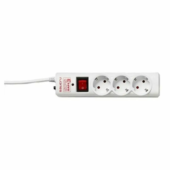 Табло с 3 гнезда с бутон за включване Schuko Salicru SPS