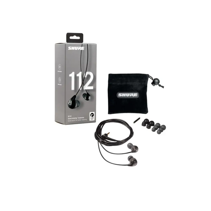 Shure SE112-GR Слушалки Кабелни разговори в ушите/Музика