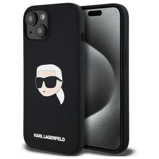 Karl Lagerfeld KLHMP15SSKHPPLK iPhone 15 6.1’’ черен/черен