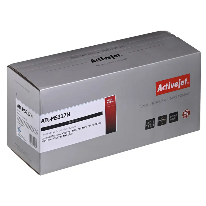 Тонер Activejet ATL-MS317N (заместител за Lexmark 51B2000
