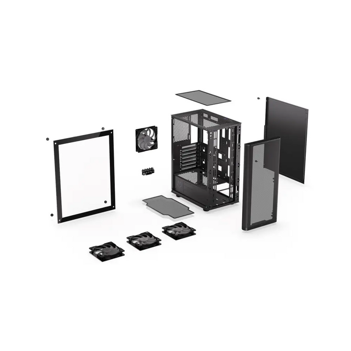 Кутия ENDORFY Ventum 200 ARGB - Middle Tower