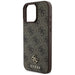 Guess HC PU 4G малък 4G и класически калъф за iPhone 16 Pro