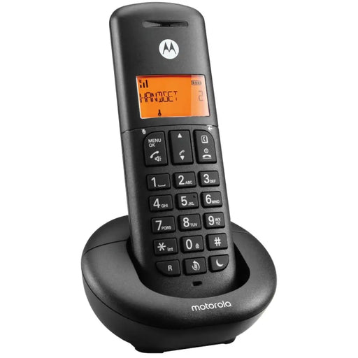 Мобилен телефон за по-възрастни хора Motorola Черен