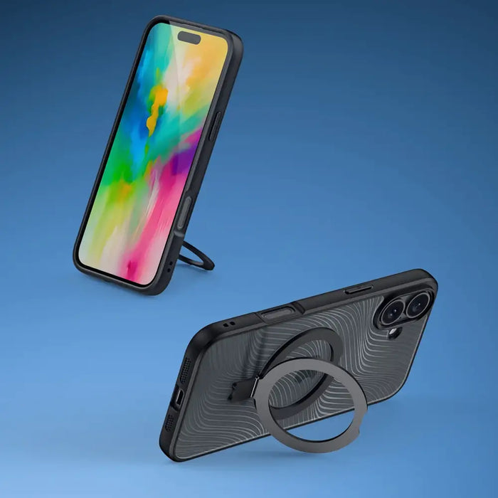 Калъф Dux Ducis Aimo Mag с MagSafe и стойка за iPhone 16