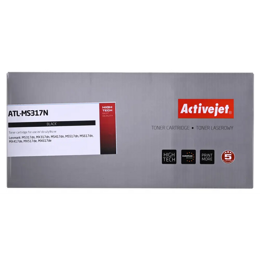 Тонер Activejet ATL-MS317N (заместител за Lexmark 51B2000