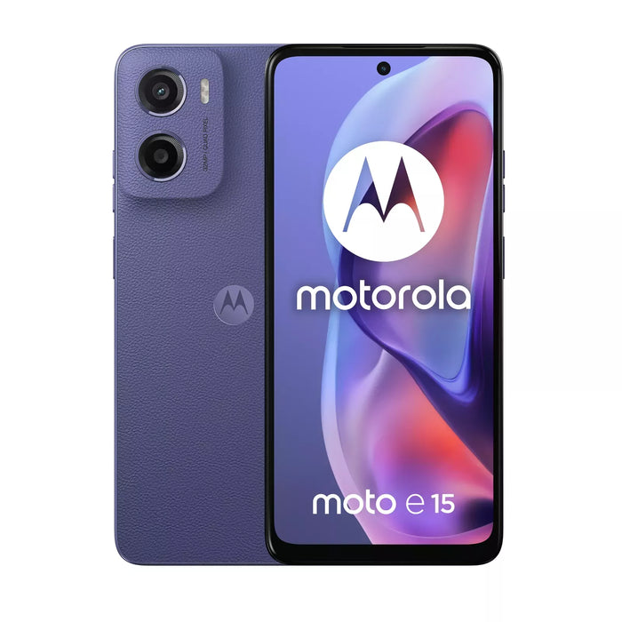 Смартфон MOTOROLA MOTO E15, 2GB RAM, 64GB, Fresh Lavender