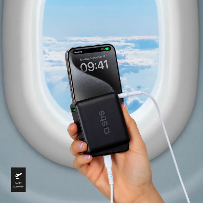 Преносима батерия Powerbank SBS TEBB10000HDPD20K 10000 mAh