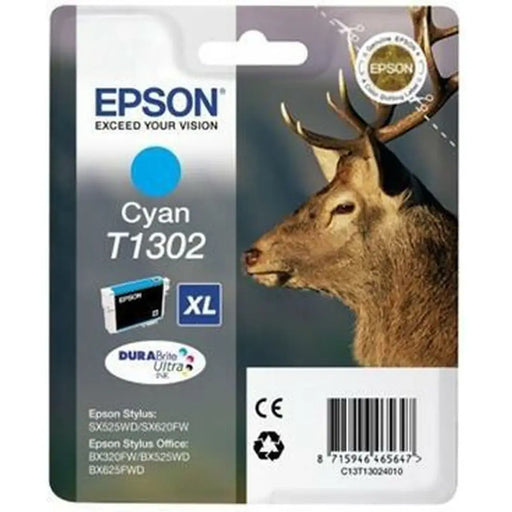 Оригиална касета за мастило Epson BX320FW Синьо-зелен (8