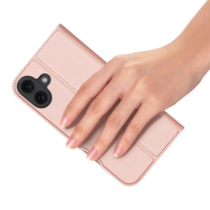 Калъф Dux Ducis Skin Pro за iPhone 16 с капак и слот