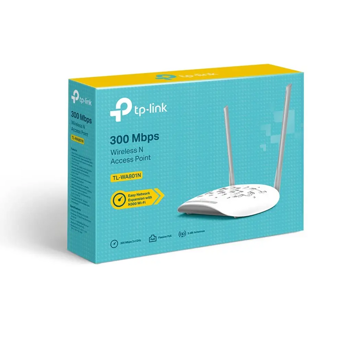 TP-Link TL-WA801N безжична точка за достъп 300 Mbit/s Бяло