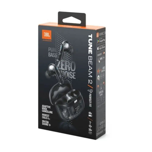 Безжични слушалки JBL Tune Beam 2 Ghost Edition TWS
