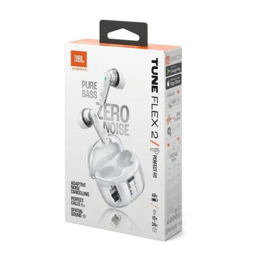 Безжични слушалки JBL Tune Flex 2 Ghost Edition TWS