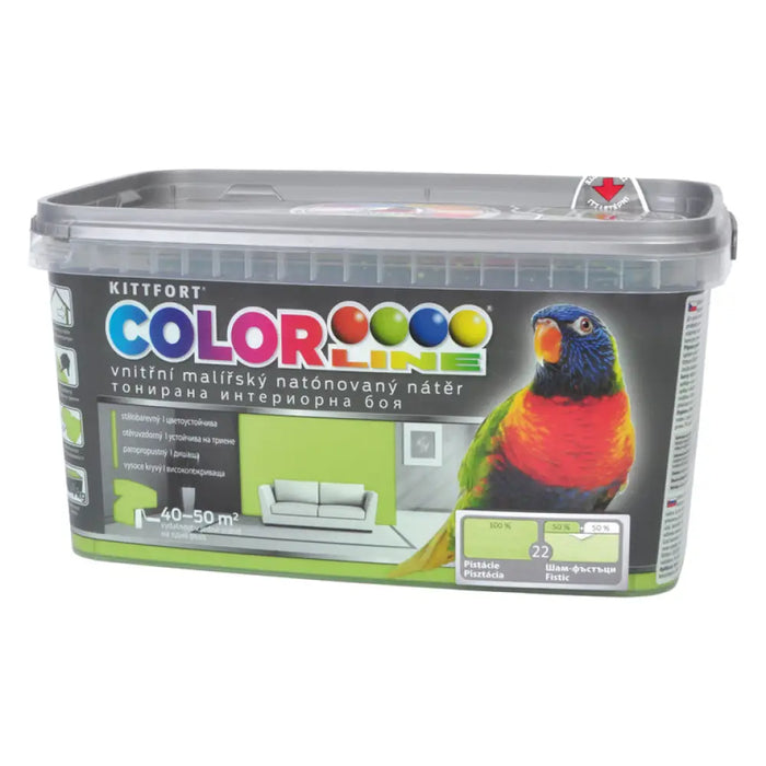 ЦВЕТЕН ЛАТЕКС ЦВЯТ ШАМ-ФЪСТЪЦИ 4 KG COLOR LINE
