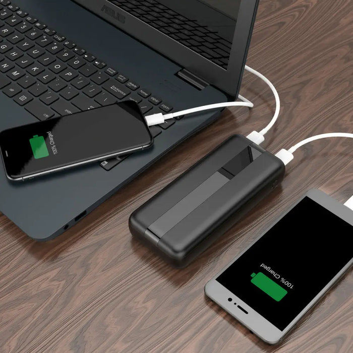 Преносима батерия Powerbank Contact Черен 20000 mAh