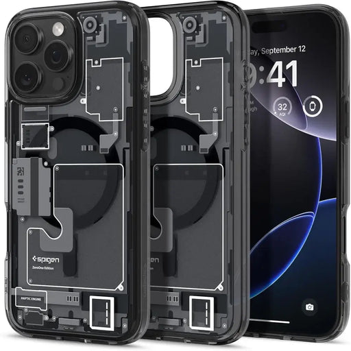 Калъф Spigen Ultra Hybrid Mag Zero One с MagSafe за iPhone