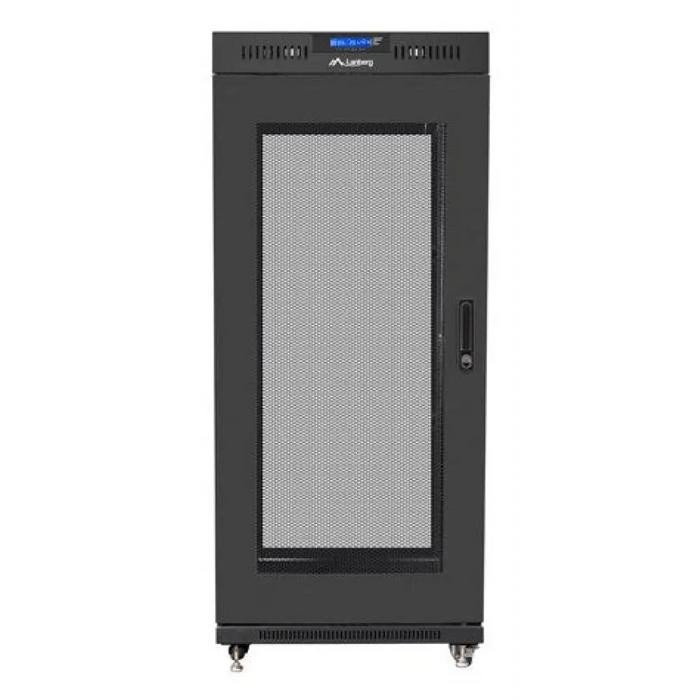 Lanberg стелаж шкаф 19’’ свободно стоящ 27U/600x600 (плосък