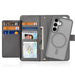 Кожен калъф Dux Ducis Lawa за Samsung Galaxy S25 със свалящ