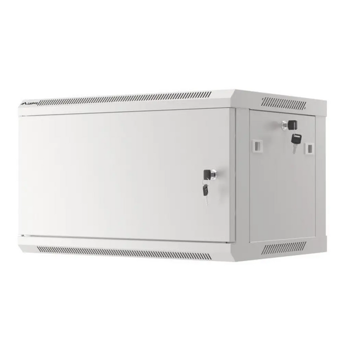 Шкаф Lanberg стелаж 19’’ за монтаж на стена 6U/600x450