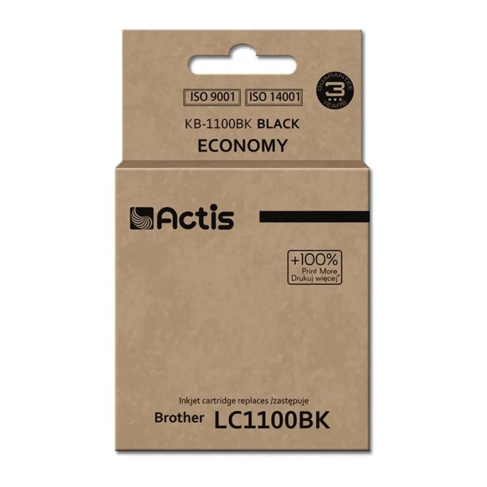 Мастило Actis KB-1100Bk (заместител за Brother