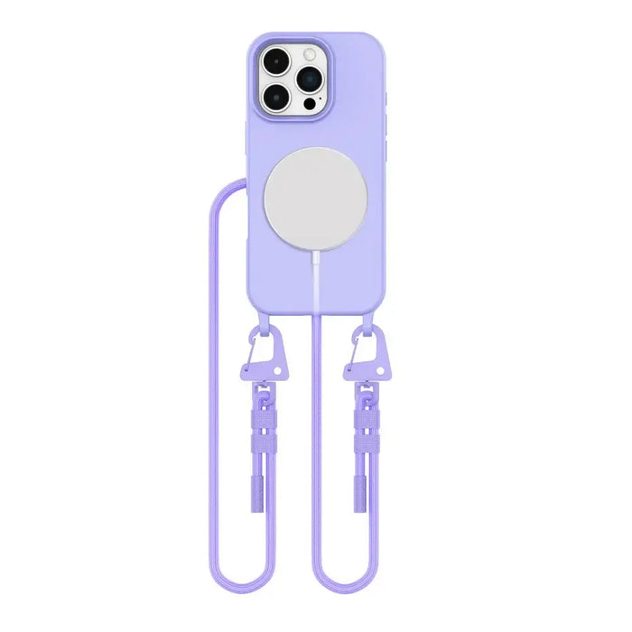 Технологичен калъф Magnecklace Magsafe с ремък за iPhone 16