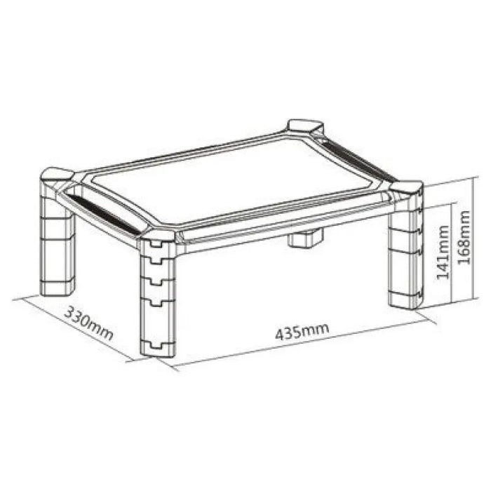 Techly Интелигентна стойка с регулируема височина ICA-MS 401