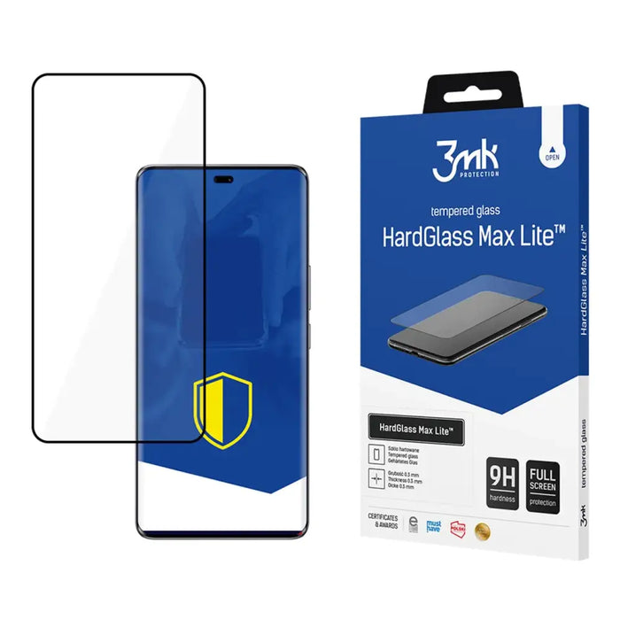 Закалено стъкло 3mk HardGlass Max Lite Black за Honor