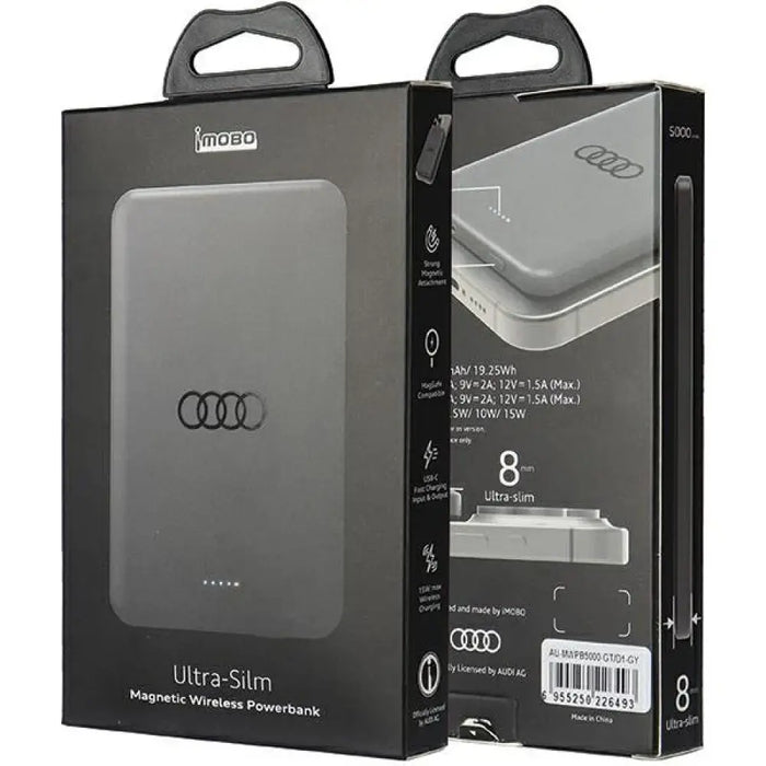 Преносима батерия Powerbank Audi Big Logo MagSafe