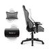 Геймърски стол за деца Huzaro HZ-Ranger 6.0 Grey Mesh сиво