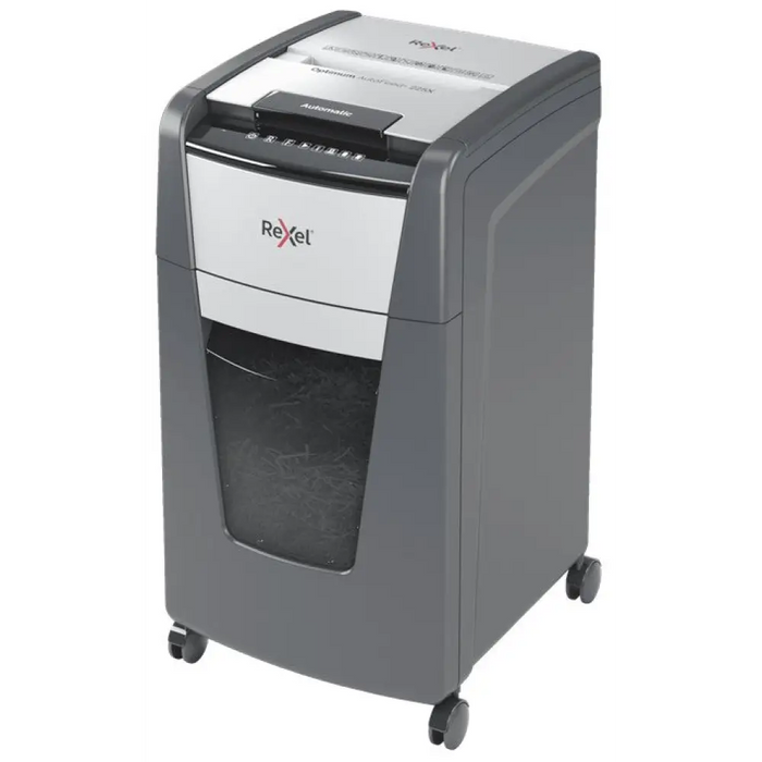 Шредер за хартия Rexel Optimum AutoFeed + 225X Кръстосано