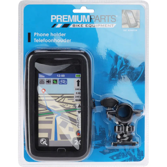 ДЪРЖАЧ ЗА МОБИЛЕН ТЕЛЕФОН ЗА ВЕЛОСИПЕД PREMIUM PARTS