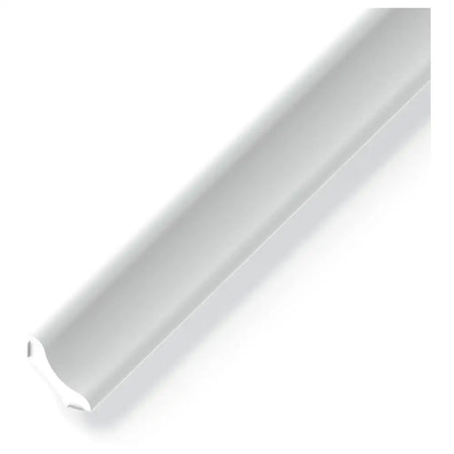 ЪГЛОВ ПРОФИЛ PVC САМОЗАЛЕПВАЩ 20X20 ММ 1 М ALFER ALUMINIUM