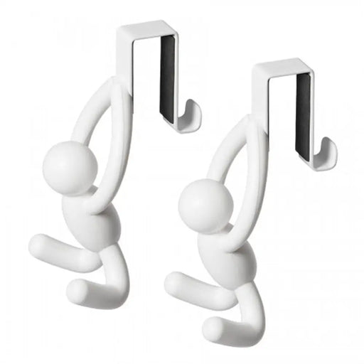 ЗАКАЧАЛКИ ЗА ВРАТА BUDDY 2 БР БЯЛО UMBRA