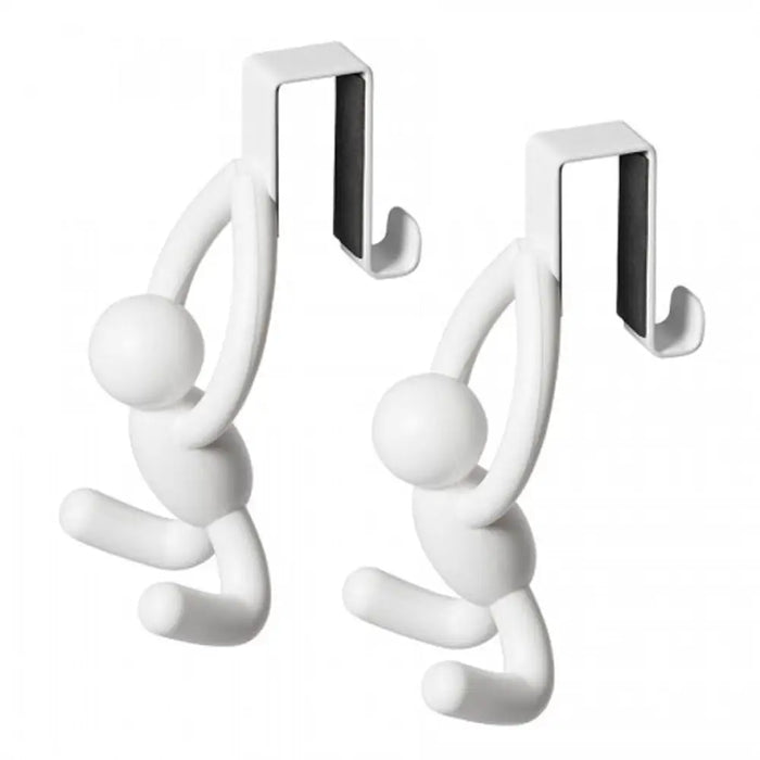 ЗАКАЧАЛКИ ЗА ВРАТА BUDDY 2 БР БЯЛО UMBRA