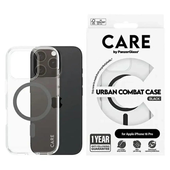 Флагмански калъф CARE by PanzerGlass iPhone 16 Pro 6.3’’’