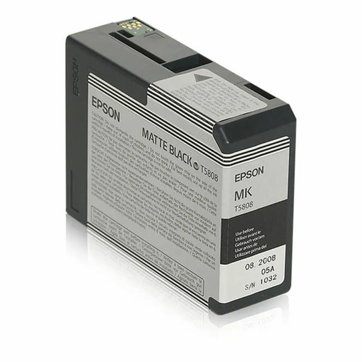 Оригиална касета за мастило Epson C13T580800 Черен Матово