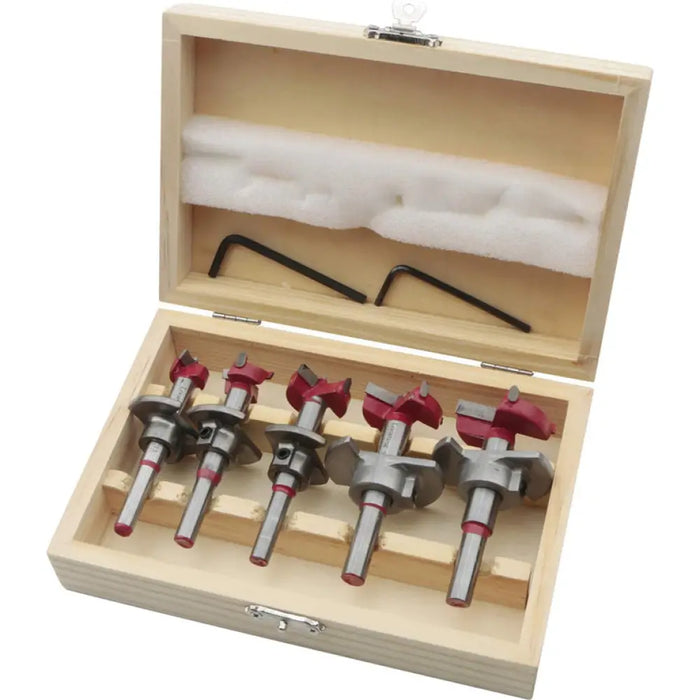 КОМПЛЕКТ ФРЕЗЕРИ С РЕГУЛИРАНЕ НА ДЪЛБОЧИНАТА 5 БР NEXTOOL