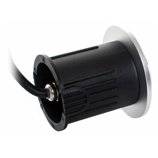 LED ТЯЛО ЗА ВГРАЖДАНЕ В ЗЕМЯ 24V 3W 6000K IP67 Ф60 СРЕБРО