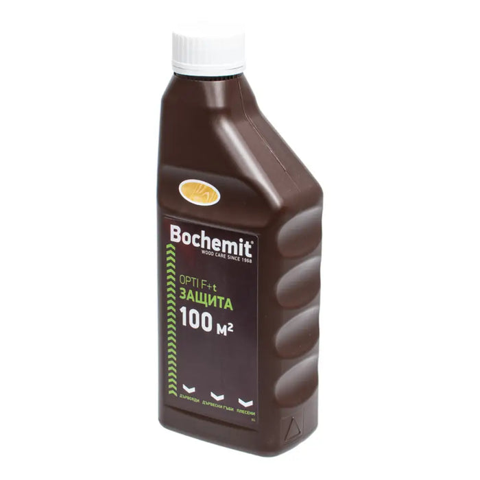 ИМПРЕГНАНТ ЗА ДЪРВО КОНЦЕНТРАТ БЕЗЦВЕТЕН 1 KG BOCHEMIT OPTI
