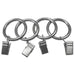АКСЕСОАР ХАЛКА С КУКИЧКА GARDINIA ЕВРОПА СРЕБРО 10 БР.