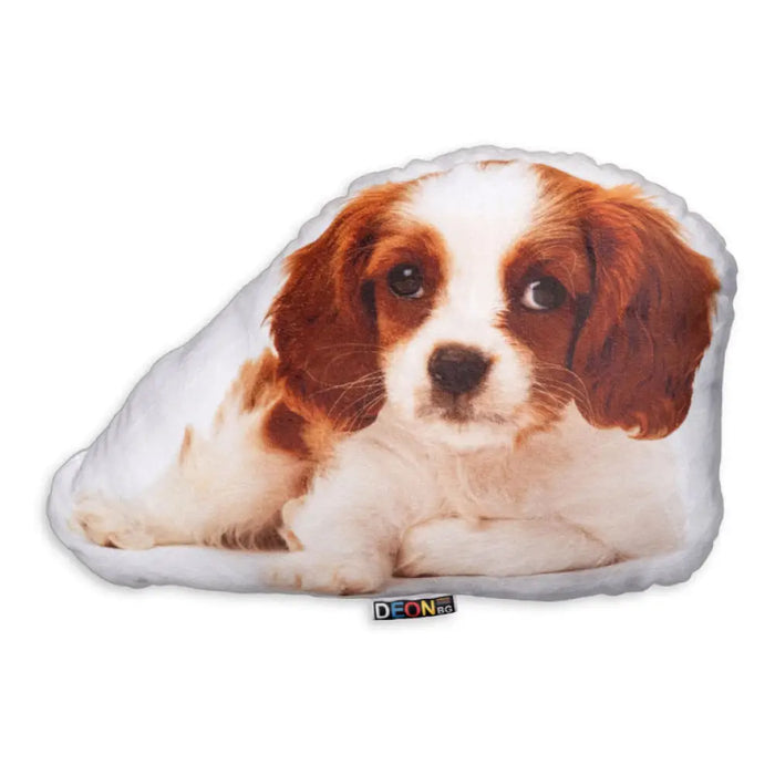 ДЕКОРАТИВНА ВЪЗГЛАВНИЦА DEON КУЧЕ КАВАЛЕР ШПАНЬОЛ 29Х42 СМ.