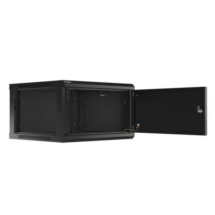 Шкаф Lanberg стелаж 19’’ за монтаж на стена 6U/600x600