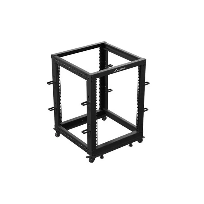 Lanberg отворена стойка 19’’ 15U 600x600-1100 регулируема