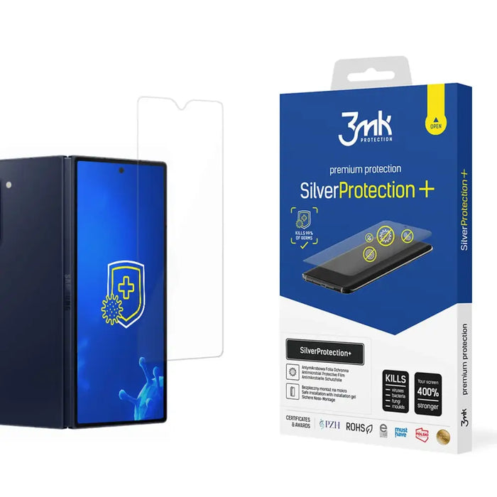 Антибактериално защитно фолио 3mk SilverProtection + Folded