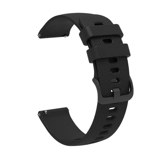 Силиконова каишка за Huawei Watch GT2 / GT3 42mm - черна
