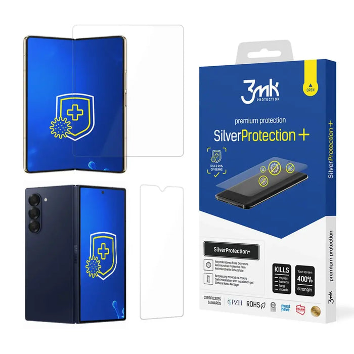 Антибактериално защитно фолио 3mk SilverProtection + Folded