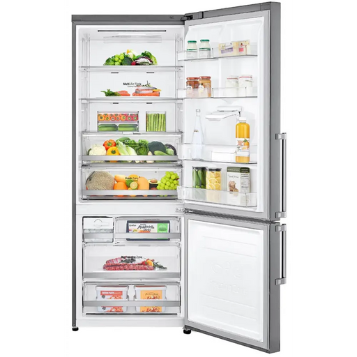 Хладилник с фризер LG GBF567PZCMB + Уред за готвене Tefal