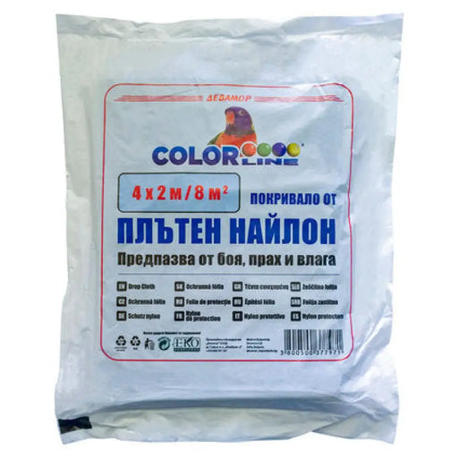 ПОКРИВЕН НАЙЛОН 8 M2 ПЛЪТЕН 50 МИКРОНА COLOR LINE