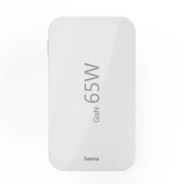 Зарядно устройство Hama GaN 65W 2x USB-C 1x USB-A сгъваемо